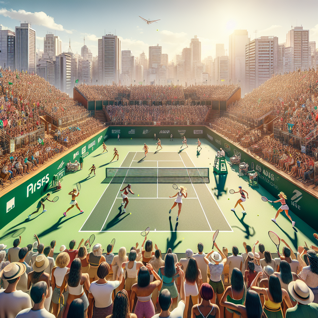 Novidades no Tênis Feminino SP Open de Tênis Estreia em São Paulo